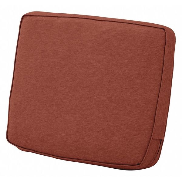 Classic Accessories Lounge Back Cushion, Heather Henna - 62-047-HHENNA-EC