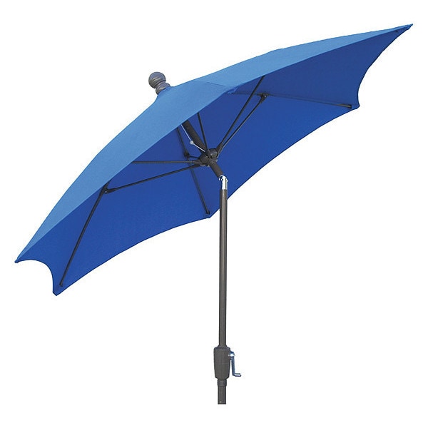Fiberbuilt Patio Tilt Umbrella Crank Cb, Blue, 7.5 ft. - 7HCRCB-T-PACIFIC BLUE