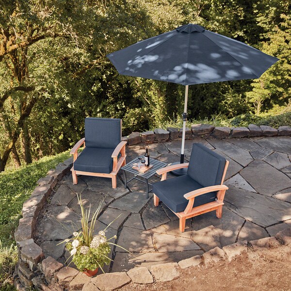 Classic Accessories Patio Lounge Chair Pillow Back Cushion Foam, 21 x 20 x 4 Inch - 61-058-019901-RT