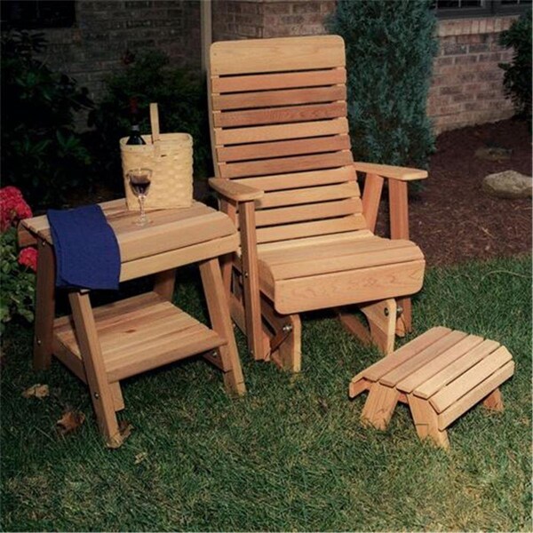 Gardencare Cedar Twin Ponds Rocking Glider Chair Set - GA3370306