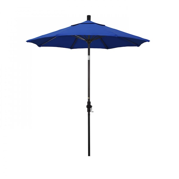 California Umbrella Patio Umbrella, Octagon, 102.5" H, Pacifica Fabric, Pacific Blue - 194061024546