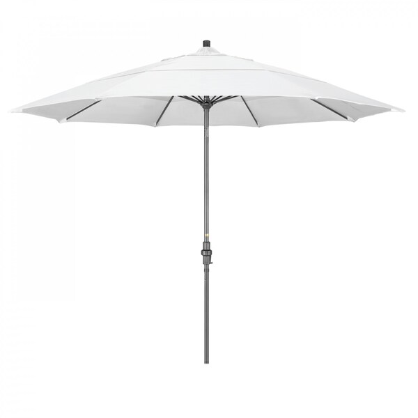 California Umbrella Patio Umbrella, Octagon, 109.5" H, Pacifica Fabric, Natural - 194061020326
