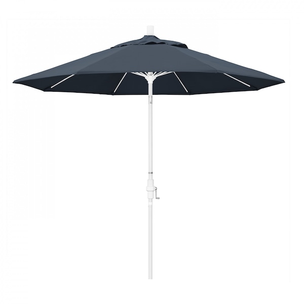 California Umbrella Patio Umbrella, Octagon, 101" H, Pacifica Fabric, Sapphire - 194061027394
