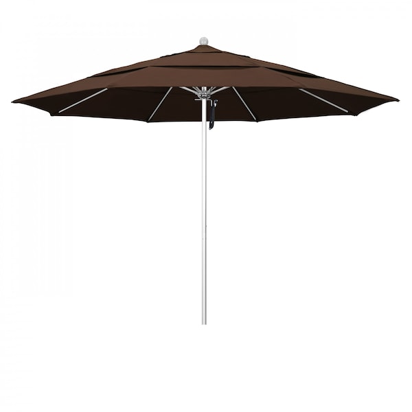 California Umbrella Patio Umbrella, Octagon, 107" H, Pacifica Fabric, Mocha - 194061000748