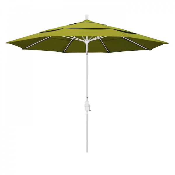 California Umbrella Patio Umbrella, Octagon, 109.5" H, Pacifica Fabric, Ginkgo - 194061022023