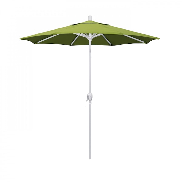 California Umbrella Patio Umbrella, Octagon, 95.5" H, Sunbrella Fabric, Macaw - 194061030431