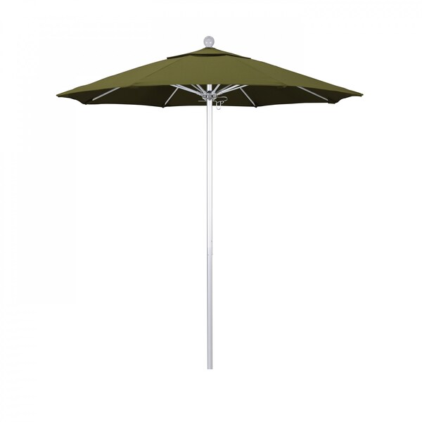 California Umbrella Patio Umbrella, Octagon, 96" H, Pacifica Fabric, Palm - 194061003466