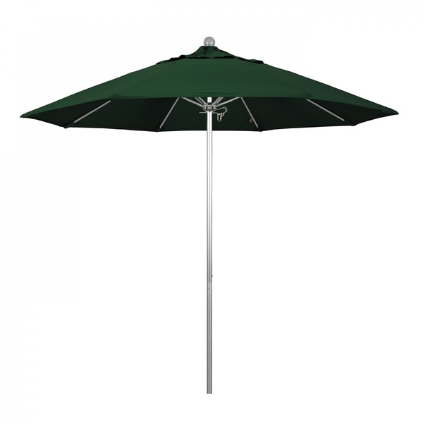 California Umbrella Patio Umbrella, Octagon, 103" H, Pacifica Fabric, Hunter Green - 194061006153
