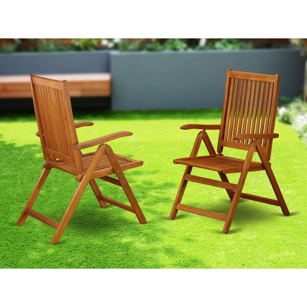 Invernadero Celina 5 Position Outdoor-Furniture Folding Arm Chair - IN2576384