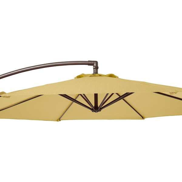 Classic Accessories Weekend 10 Ft Patio Cantilever Umbrella, Straw - USWUMB12096