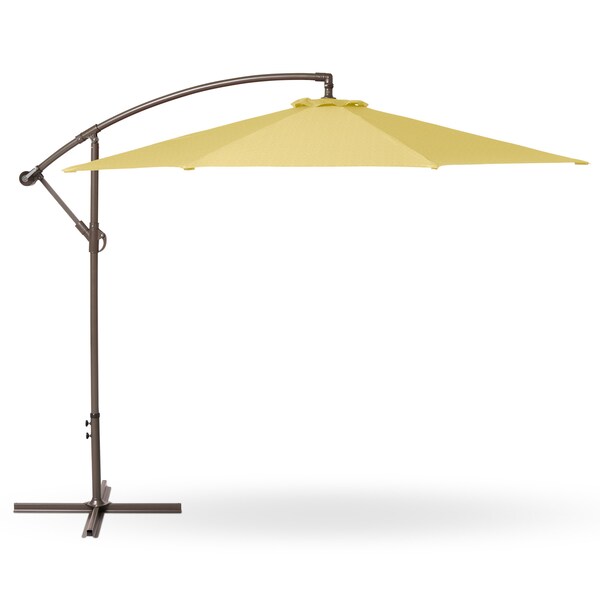 Classic Accessories Weekend 10 Ft Patio Cantilever Umbrella, Straw - USWUMB12096