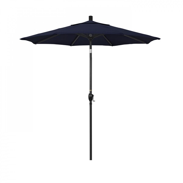 California Umbrella Patio Umbrella, Octagon, 95.5" H, Pacifica Fabric, Navy - 194061031841