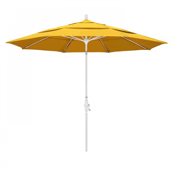 California Umbrella Patio Umbrella, Octagon, 109.5" H, Olefin Fabric, Lemon - 194061021842