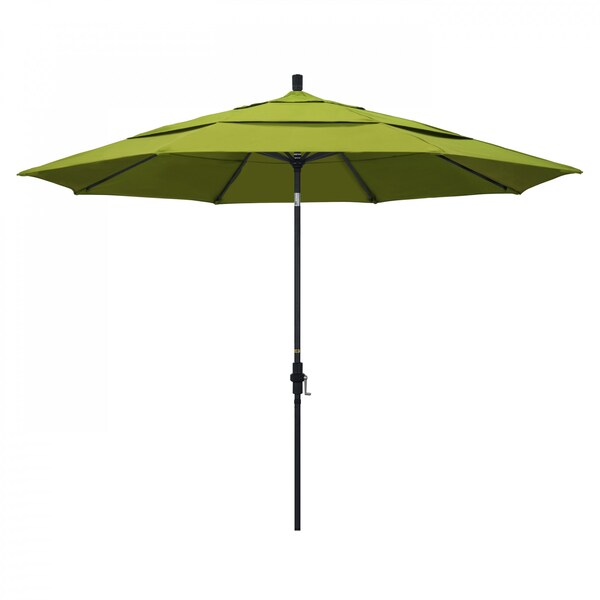 California Umbrella Patio Umbrella, Octagon, 110.5" H, Pacifica Fabric, Ginkgo - 194061015902