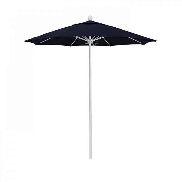 California Umbrella Patio Umbrella, Octagon, 96" H, Olefin Fabric, Navy - 194061004944