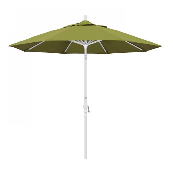California Umbrella Patio Umbrella, Octagon, 102.38" H, Pacifica Fabric, Ginkgo - 194061018606