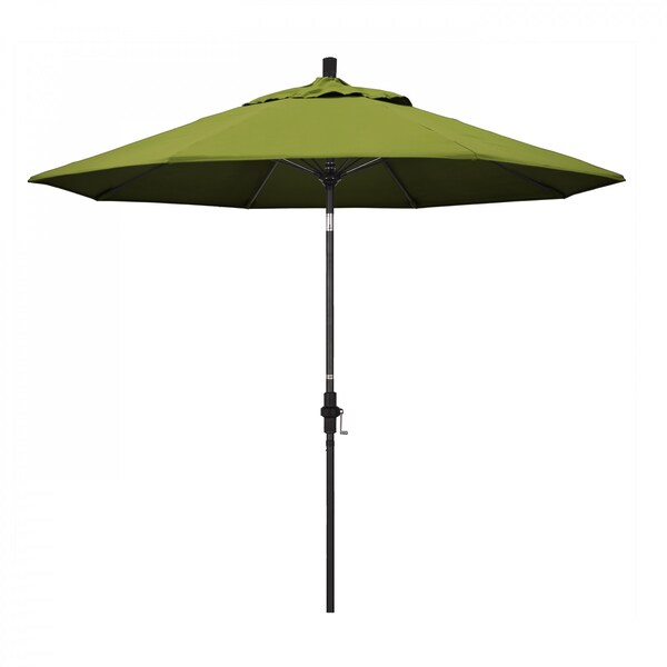 California Umbrella Patio Umbrella, Octagon, 101" H, Olefin Fabric, Kiwi - 194061028025