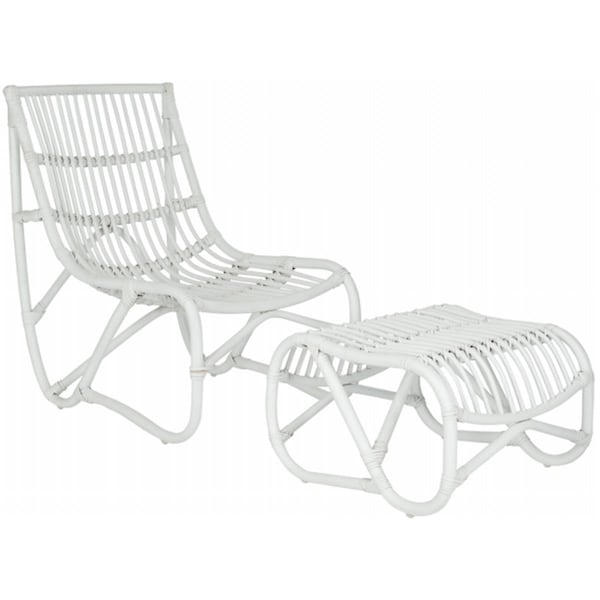 Safavieh Shenandoah Chair - White - FOX6526A