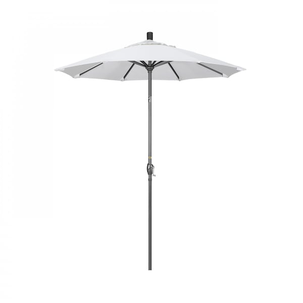 California Umbrella Patio Umbrella, Octagon, 102" H, Sunbrella Fabric, Natural - 194061028360