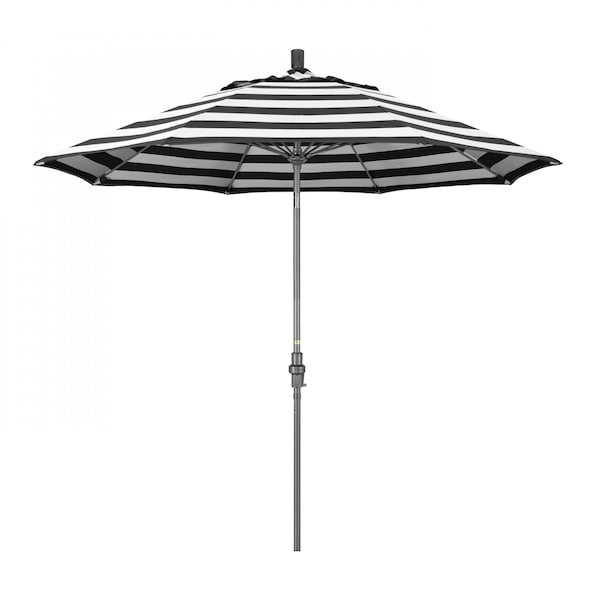 California Umbrella Patio Umbrella, Octagon, 101" H, Sunbrella Fabric, Cabana Classic - 194061025185