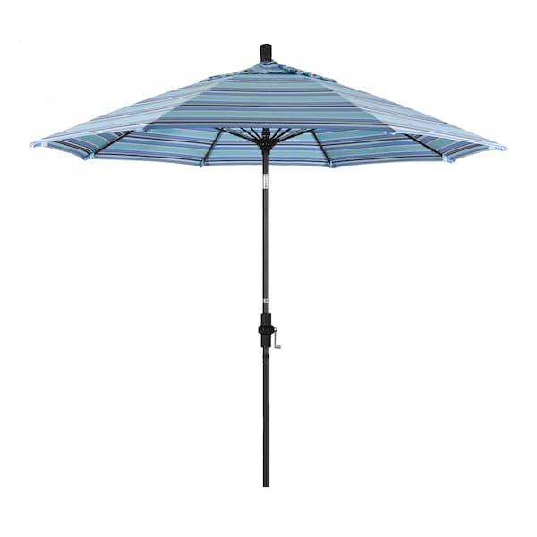 California Umbrella Patio Umbrella, Octagon, 101" H, Sunbrella Fabric, Dolce Oasis - 194061027813