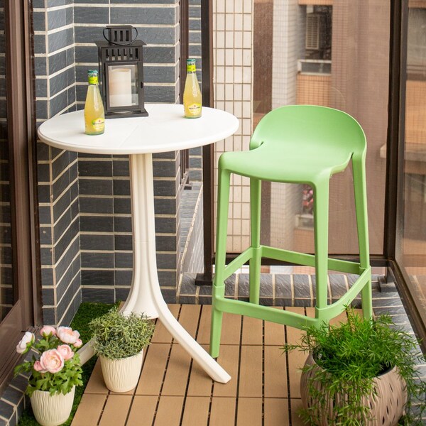 Lagoon Seattle Resin 2-In-1 Round Table - 7101W9-DTLGS