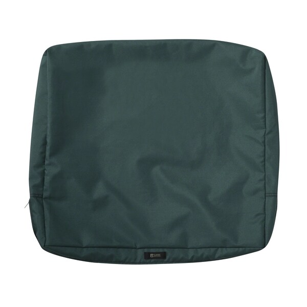 Classic Accessories Ravenna Patio Cushion Slipcover, Mallard Green, 21 - 60-374-011101-RT