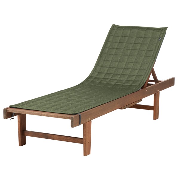 Classic Accessories Montlake Heather Fern Patio Chaise Slipcover, 72"x21" - 56-012-041101-RT