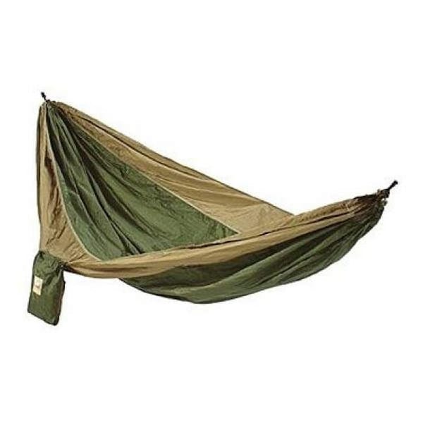 Bbq Innovations Parachute Silk Hammock - Army Green-Brown - BB63346
