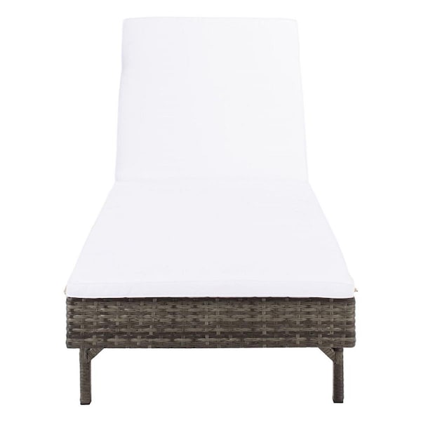 Safavieh Cam Sunlounger Grey Brown & White - PAT7501C