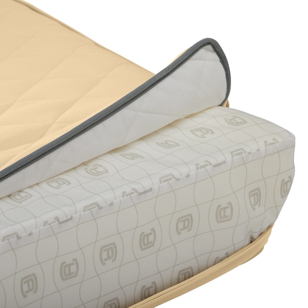 Classic Accessories Montlake Quilted Cushion Slipcover, Chamomile, 25"x25"x5" - 60-463-016201-RT