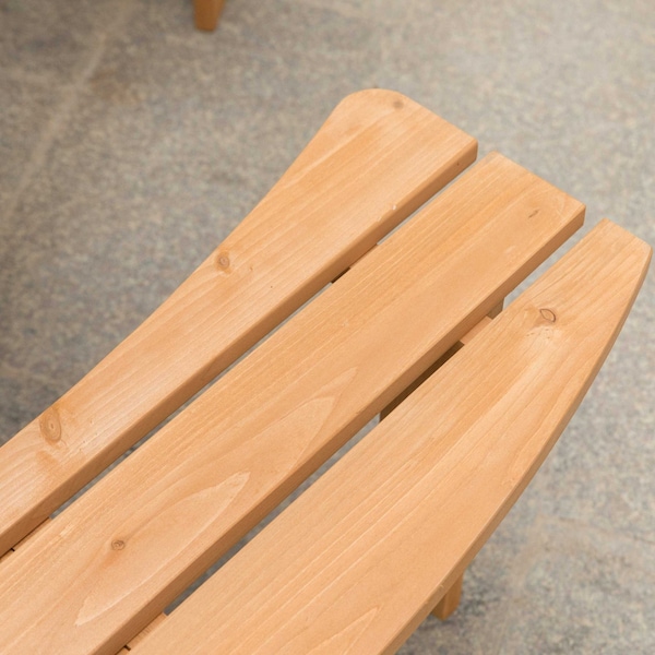 Gardenised Outdoor Round Picnic Table with Bench & Umbrella Hole, 6-Person, Stained Wood - QI003904.ST