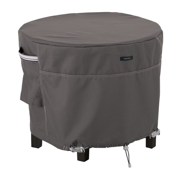 Classic Accessories Ravenna Large Round Ottoman/Table Cover, 36"x36" - 55-870-045101-EC