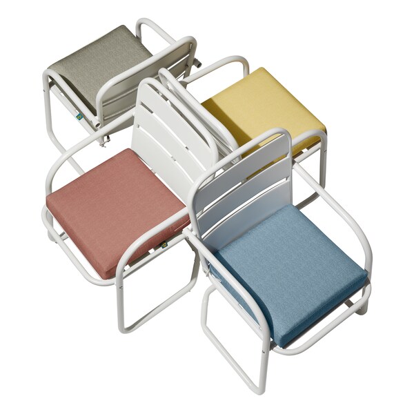 Classic Accessories Weekend 21" x 21" x 3" Dining Seat Cushion, Cedarwood - CCWCH21213