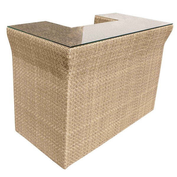 Panama Jack Outdoor Panama Jack Austin Bar with Glass - PJO-3801-NAT-BC-GL