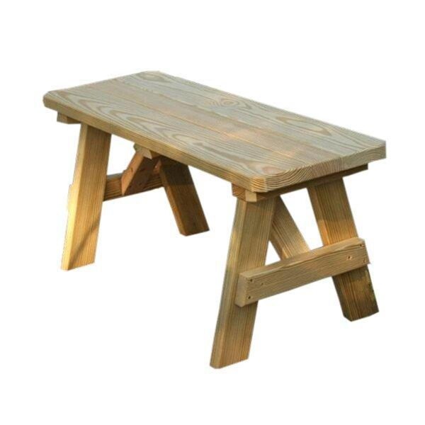 Gardencare 30 in. Treated Pine Traditional Garden Bench - GA2829095