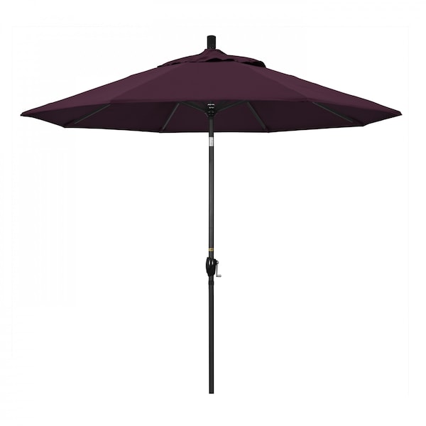 California Umbrella Patio Umbrella, Octagon, 101" H, Pacifica Fabric, Purple - 194061035511