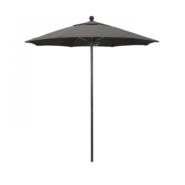 California Umbrella Patio Umbrella, Octagon, 96" H, Pacifica Fabric, Taupe - 194061004432