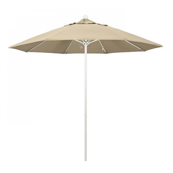 California Umbrella Patio Umbrella, Octagon, 103" H, Pacifica Fabric, Beige - 194061007891