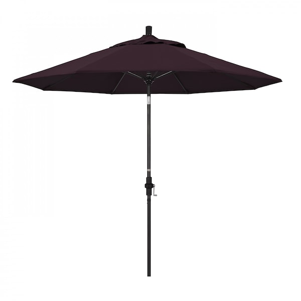 California Umbrella Patio Umbrella, Octagon, 101" H, Pacifica Fabric, Purple - 194061028339