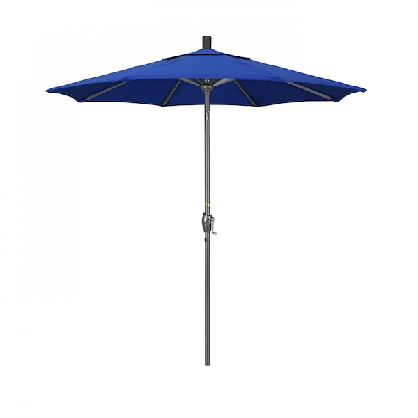 California Umbrella Patio Umbrella, Octagon, 95.5" H, Pacifica Fabric, Pacific Blue - 194061029145