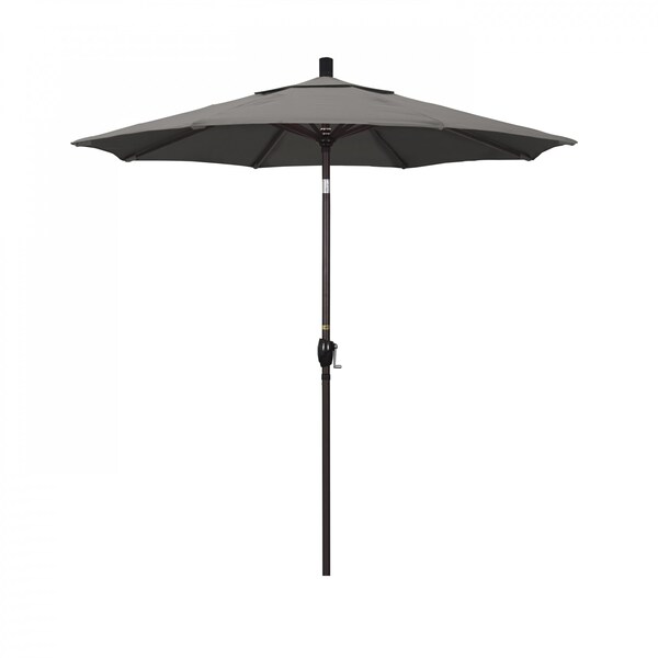 California Umbrella Patio Umbrella, Octagon, 95.5" H, Pacifica Fabric, Taupe - 194061030189