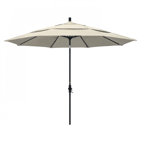 California Umbrella Patio Umbrella, Octagon, 110.5" H, Olefin Fabric, Antique Beige - 194061015711