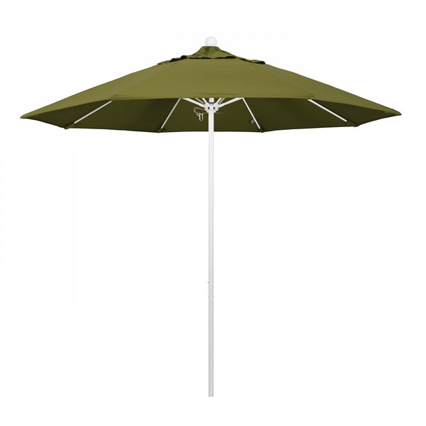 California Umbrella Patio Umbrella, Octagon, 103" H, Pacifica Fabric, Palm - 194061007884