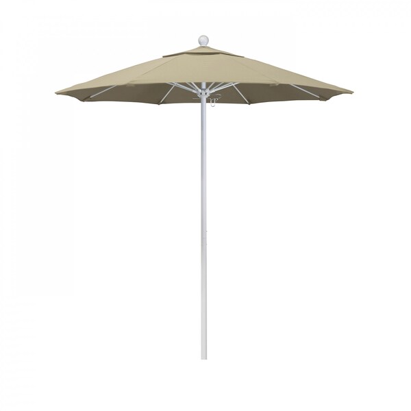 California Umbrella Patio Umbrella, Octagon, 96" H, Pacifica Fabric, Beige - 194061005194
