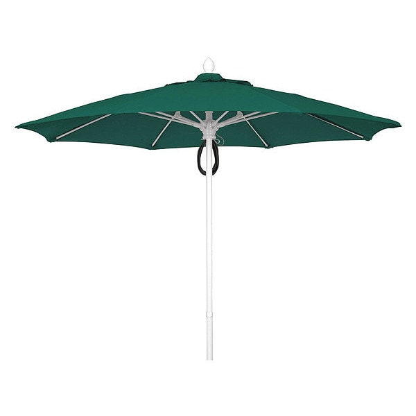 Fiberbuilt Market Umbrella 8Rib Pulley Pin, Green, 9 ft. - 9MPPW-4637