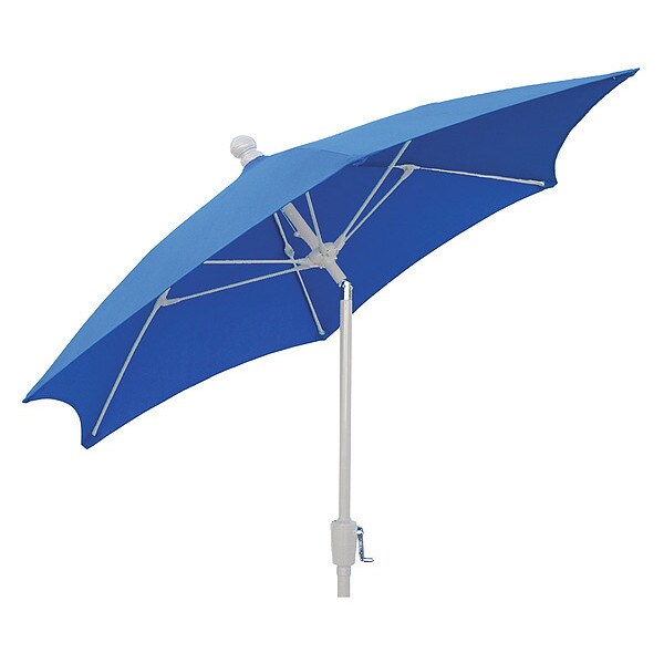 Fiberbuilt Patio Tilt Umbrella CrankW/Blue, 7.5 ft. - 7HCRW-T-PACIFIC BLUE