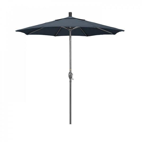 California Umbrella Patio Umbrella, Octagon, 95.5" H, Pacifica Fabric, Sapphire - 194061029299