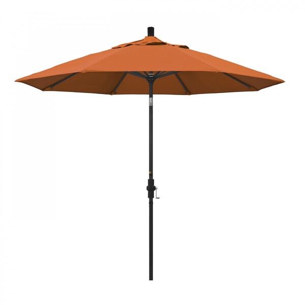 California Umbrella Patio Umbrella, Octagon, 102.38" H, Pacifica Fabric, Tuscan - 194061019528