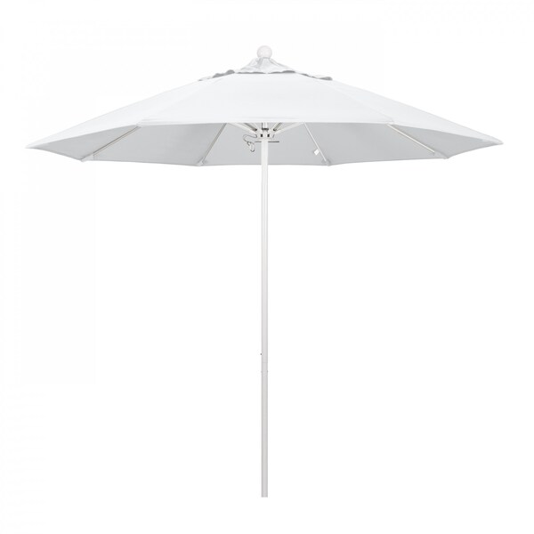 California Umbrella Patio Umbrella, Octagon, 103" H, Pacifica Fabric, Natural - 194061007839